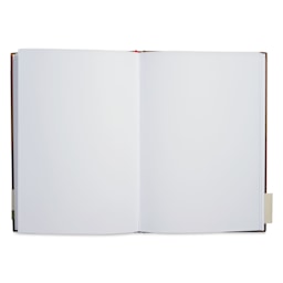 Paperblanks Mixed Media Sketchbook - Poetry in Bloom, 8" x 11-3/4", open