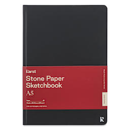 Karst Stone Paper Sketchbook - A5, 5-4/5" x 8-3/10", 96 Pages, front