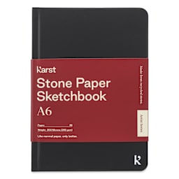 Karst Stone Paper Sketchbook - A6, 4-1/10" x 5-4/5", 96 Pages, front