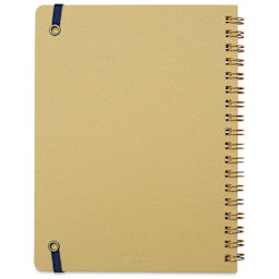 Delfonics Rollbahn Clear Plastic Notebook - 5-1/2" x 7", Clear, back cover