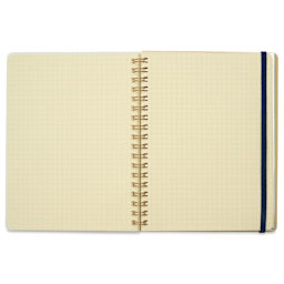 Delfonics Rollbahn Clear Plastic Notebook - 5-1/2" x 7", Clear