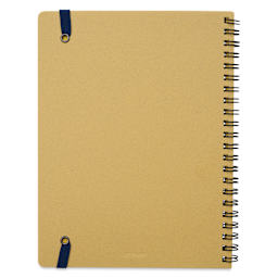 Delfonics Rollbahn Classic Spiral Notebook - Cream, A5, back