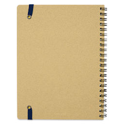 Delfonics Rollbahn Classic Spiral Notebook - Red, A5, back