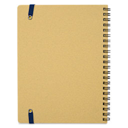 Delfonics Rollbahn Classic Spiral Notebook - Blue, A5, back