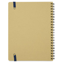 Delfonics Rollbahn Classic Spiral Notebook - Sky Blue, A5, back cover