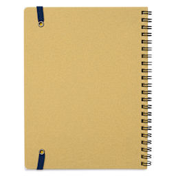 Delfonics Rollbahn Classic Spiral Notebook - Dark Blue, A5, back