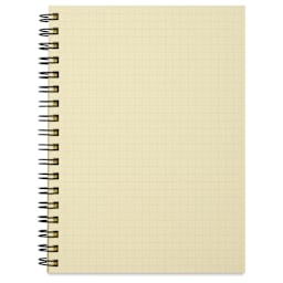 Delfonics Rollbahn Cap-Martin Notebook - 5-1/2" x 7", Dark Blue, page