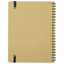Delfonics Rollbahn Classic Spiral Notebook - Olive, A5, back cover