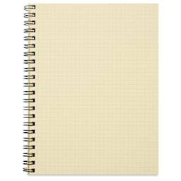 Delfonics Rollbahn Classic Spiral Notebook - Olive, A5, open
