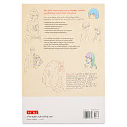Learn to Draw Exciting Anime & Manga Characters, back cover