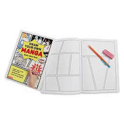 Draw Your Own Manga, open with pencil and eraser (not included)