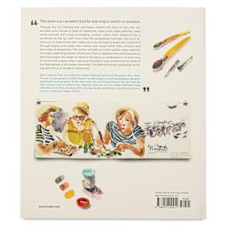 Contemporary Watecolour on the Go, back cover