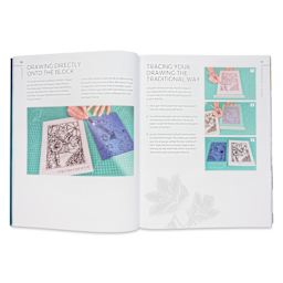 Linocut: A Creative Guide to Making Beautiful Prints, drawing and tracing instructions