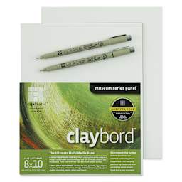 Ampersand Claybord and Pigma Micron Pen Pack (Pens on boards)