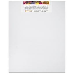 Masterpiece Mixed Media and Alcohol Ink Art Panel - 16" x 20" back