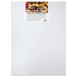 Masterpiece Mixed Media and Alcohol Ink Art Panel - 18" x 24"