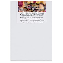 Masterpiece Mixed Media and Alcohol Ink Art Panel - 5" x 7"