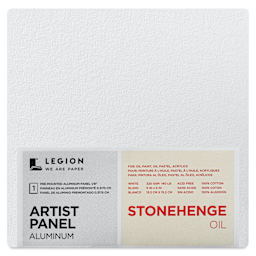 Legion Stonehenge Oil Aluminum Artist Panel - 6" x 6", front of packaging