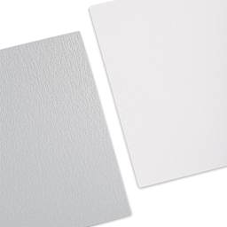 Legion Stonehenge Oil Aluminum Artist Panels, front texture and aluminum back shown