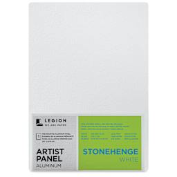 Legion Stonehenge White Drawing Aluminum Artist Panel - 5" x 7", front of packaging