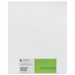 Legion Stonehenge White Drawing Aluminum Artist Panel - 16" x 20", front of packaging