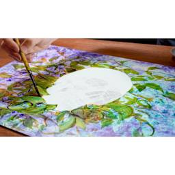 Legion Yupo Aluminum Artist Panel - 16" x 20", 1/8", artwork on panel