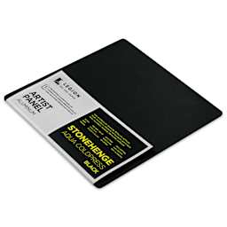 Legion Stonehenge Aqua Aluminum Black Panel - 6" x 6" side view