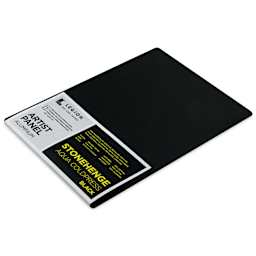 Legion Stonehenge Aqua Aluminum Black Panel - 5" x 7" side view