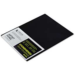 Legion Stonehenge Aqua Aluminum Black Panel - 8" x 10" side view