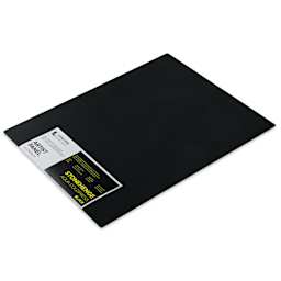 Legion Stonehenge Aqua Aluminum Black Panel - 16" x 20" side view