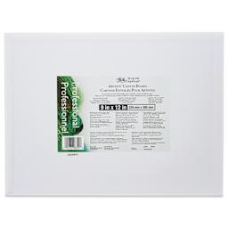 Winsor & Newton Professional Artists’ Canvas Board - 9" x 12" back