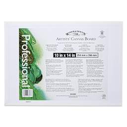 Winsor & Newton Professional Artists’ Canvas Board - 10" x 14" back