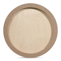 Apollon Gotrick Round Wood Panel - 12" Dia, 7/8" Profile back