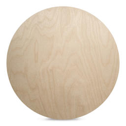 Apollon Gotrick Round Wood Panel - 18" Dia, 7/8" Profile front without label