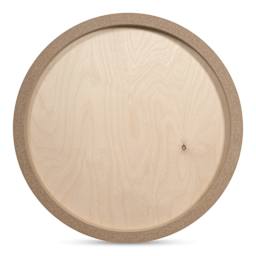 Apollon Gotrick Round Wood Panel - 18" Dia, 7/8" Profile