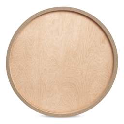 Apollon Gotrick Round Wood Panel - 24" Dia, 7/8" Profile back