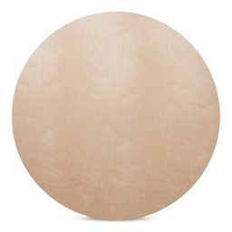 Apollon Gotrick Round Wood Panel - 48" Dia, 7/8" Profile front without label