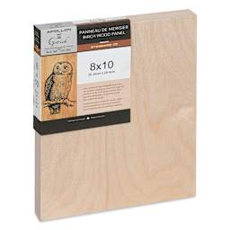 Apollon Gotrick Cradled Wood Panel - 8" x 10", 1" Profile