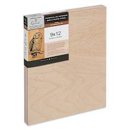 Apollon Gotrick Cradled Wood Panel - 9" x 12", 1" Profile