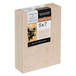 Apollon Gotrick Cradled Wood Panel - 5" x 7", 1-5/8" Profile