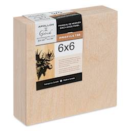 Apollon Gotrick Cradled Wood Panel - 6" x 6", 1-5/8" Profile