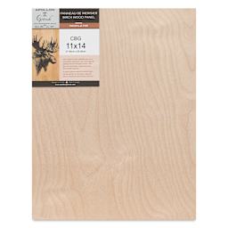 Apollon Gotrick Cradled Wood Panel - 11" x 14", 1-5/8" Profile front with label