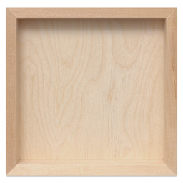 Apollon Gotrick Cradled Wood Panel - 12" x 12", 1-5/8" Profile back view