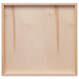 Apollon Gotrick Cradled Wood Panel - 24" x 24", 1-5/8" Profile back view