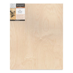 Apollon Gotrick Cradled Wood Panel - 16" x 20", 1-5/8" Profile front with label