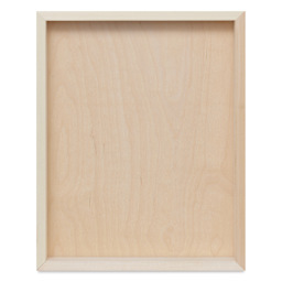 Apollon Gotrick Cradled Wood Panel - 16" x 20", 1-5/8" Profile back view