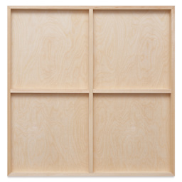 Apollon Gotrick Cradled Wood Panel - 36" x 36", 1-5/8" Profile back view