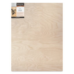 Apollon Gotrick Cradled Wood Panel - 18" x 24", 1-5/8" Profile front with label