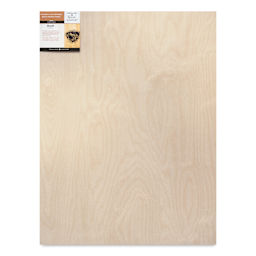 Apollon Gotrick Cradled Wood Panel - 30" x 40", 2-5/8" Profile front with label