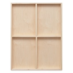 Apollon Gotrick Cradled Wood Panel - 30" x 40", 2-5/8" Profile back view